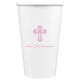 Ornate Cross Paper Coffee Cups Image 1 of 4